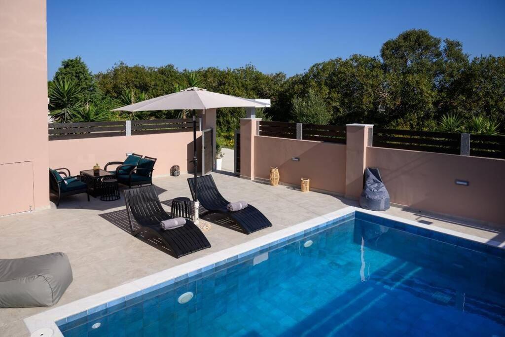 Вилла Jasmine Loft Luxury 2 Kokkini Hani Экстерьер фото